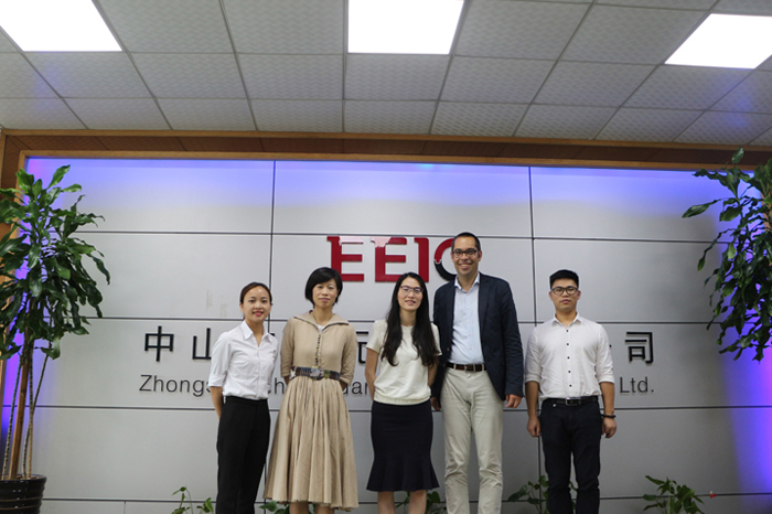 威特公司來(lái)訪圣元變壓器